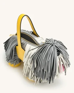 Nita Puppy Shape Handbag - Gray