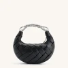Orla Weave Handbag - Black