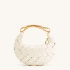 Orla Weave Handbag - White | JW PEI