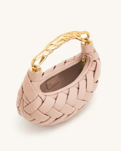 Orla Weave Handbag - White | JW PEI