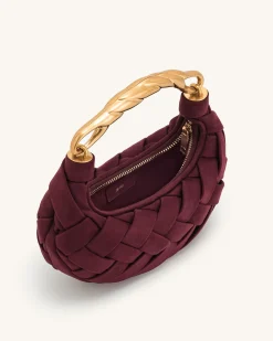 Orla Weave Handbag - White | JW PEI