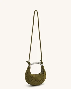 Orla Weave Handbag - White | JW PEI