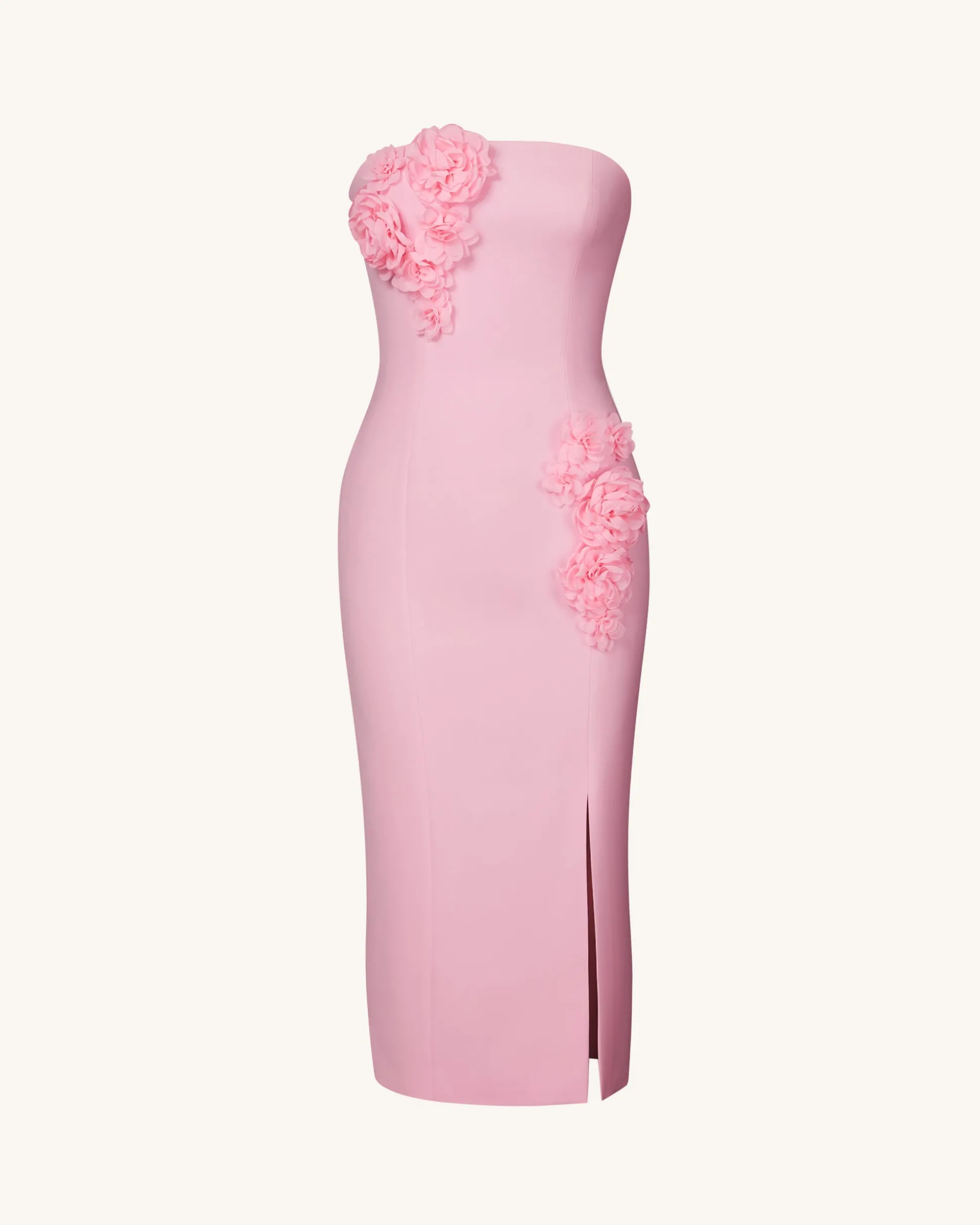 Petal Perfection Cocktail Dress - Pink