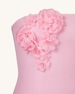 Petal Perfection Cocktail Dress - Pink