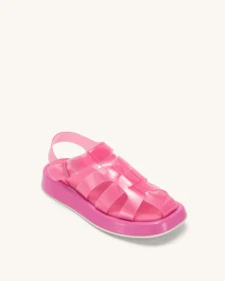 Piper Platform Sandal - Pink
