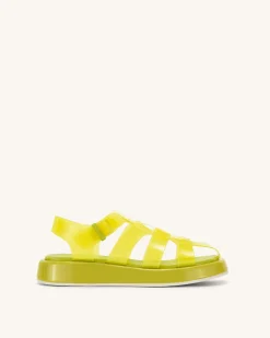 Piper Platform Sandal - Yellow