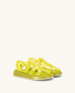 Piper Platform Sandal - Yellow