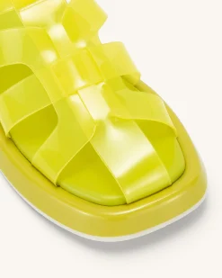 Piper Platform Sandal - Yellow