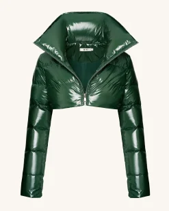 Puffer Jacket - Olive Green