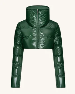Puffer Jacket - Olive Green