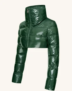 Puffer Jacket - Olive Green