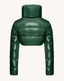 Puffer Jacket - Olive Green