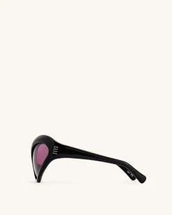 Quorra Cateye Sunglasses - Black