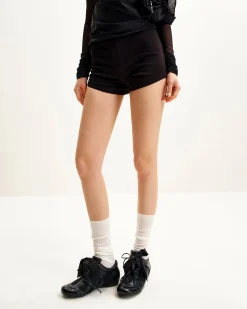 Rosie Bow Tie Low Top Sneakers - Black