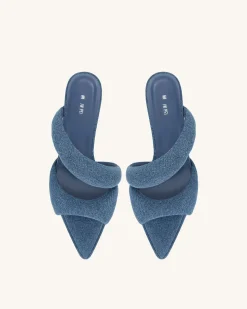 Sara Mule Denim - Blue