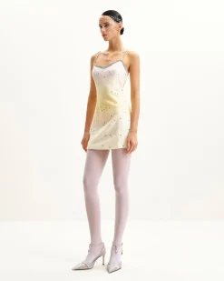 Sophia Crystal Embellished Mini Dress - Multicolor