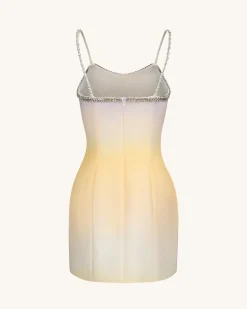 Sophia Crystal Embellished Mini Dress - Multicolor