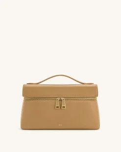 Thea Top Handle Bag - Almond