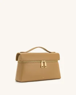 Thea Top Handle Bag - Almond