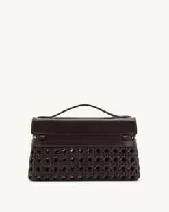 Thea Top Handle Bag - Deep Claret