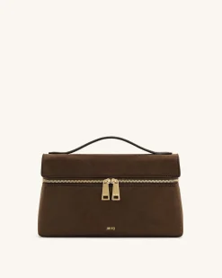 Thea Top Handle Bag - Mocha Brown
