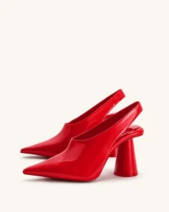 Vivovr High Heel Pumps - Red