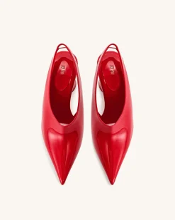 Vivovr High Heel Pumps - Red