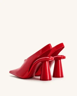 Vivovr High Heel Pumps - Red