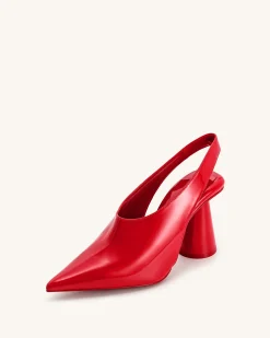 Vivovr High Heel Pumps - Red