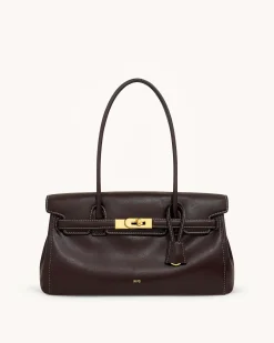Yara Shoulder Bag - Dark Brown