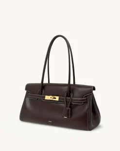 Yara Shoulder Bag - Dark Brown