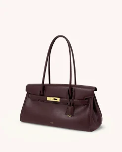 Yara Shoulder Bag - Deep Burgundy