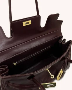 Yara Shoulder Bag - Deep Burgundy